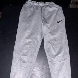Nike Grey Sweatpants Cuffed Mens Size Small
